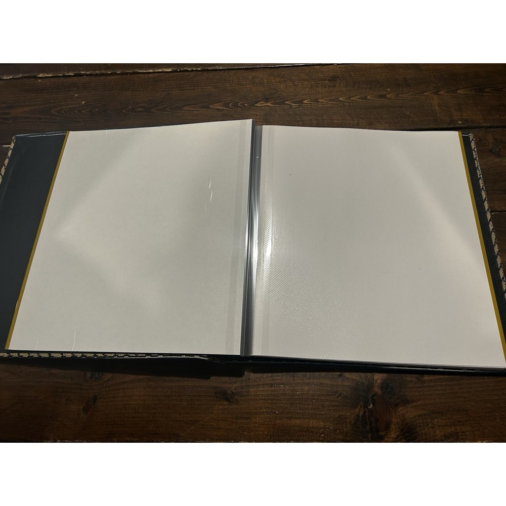 United States Navy Photo Album Scrapbook Embroidered Cover 13"x13" - Picture 8 of 10